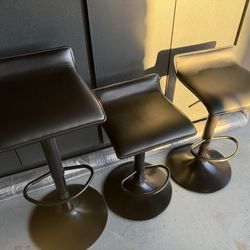Metal Padded Stools