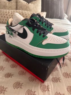 Women's Air Jordan 1 Elevate Low in Lucky Green