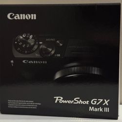 Canon PowerShot G7 X Mark III 