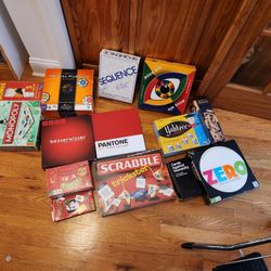 Assorted Board Games - Pickup only