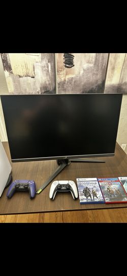 PS5 & Monitor