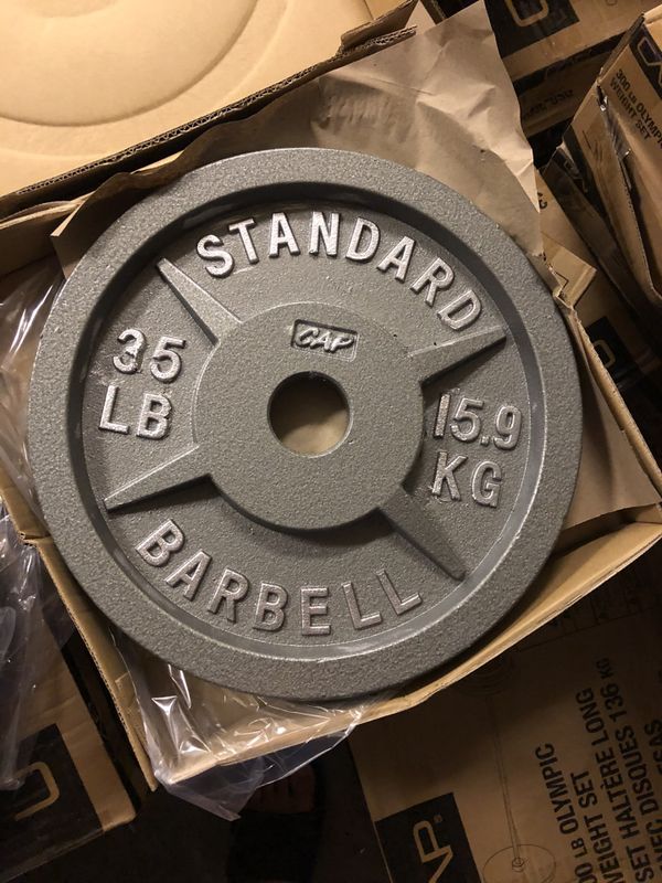 Olympic weight plates 35lb for Sale in Austin, TX OfferUp