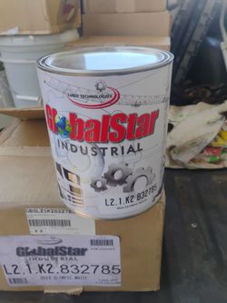 Global Star 1 us gal car paint white $75 a gallon