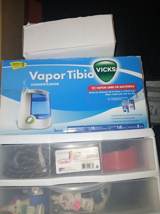 Vicks Humidificador Vapor Tibio New