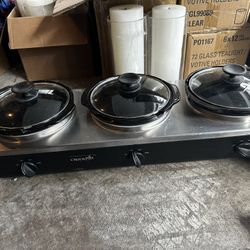 Triple Crockpot 