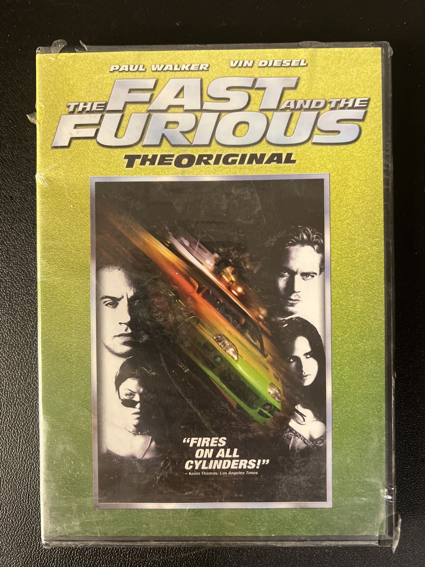 The Fast and the Furious (DVD, 2001) Paul Walker, Vin Diesel New Sealed