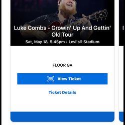 Luke combs Levi’s Stadium