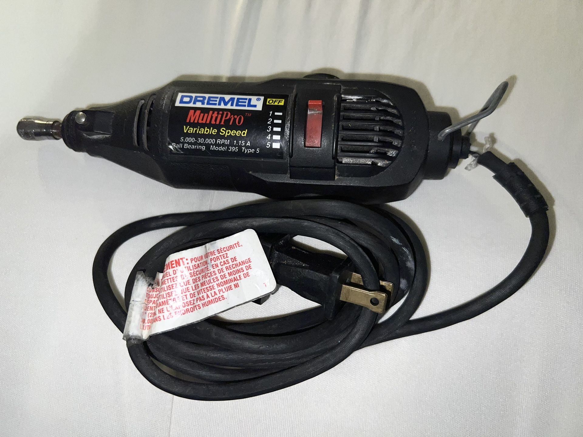 DREMEL MultiPro Variable Speed MODEL 395 TYPE 5 - Tested and Working - $5