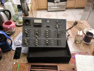 Vintage astro marine ac DC switch panel