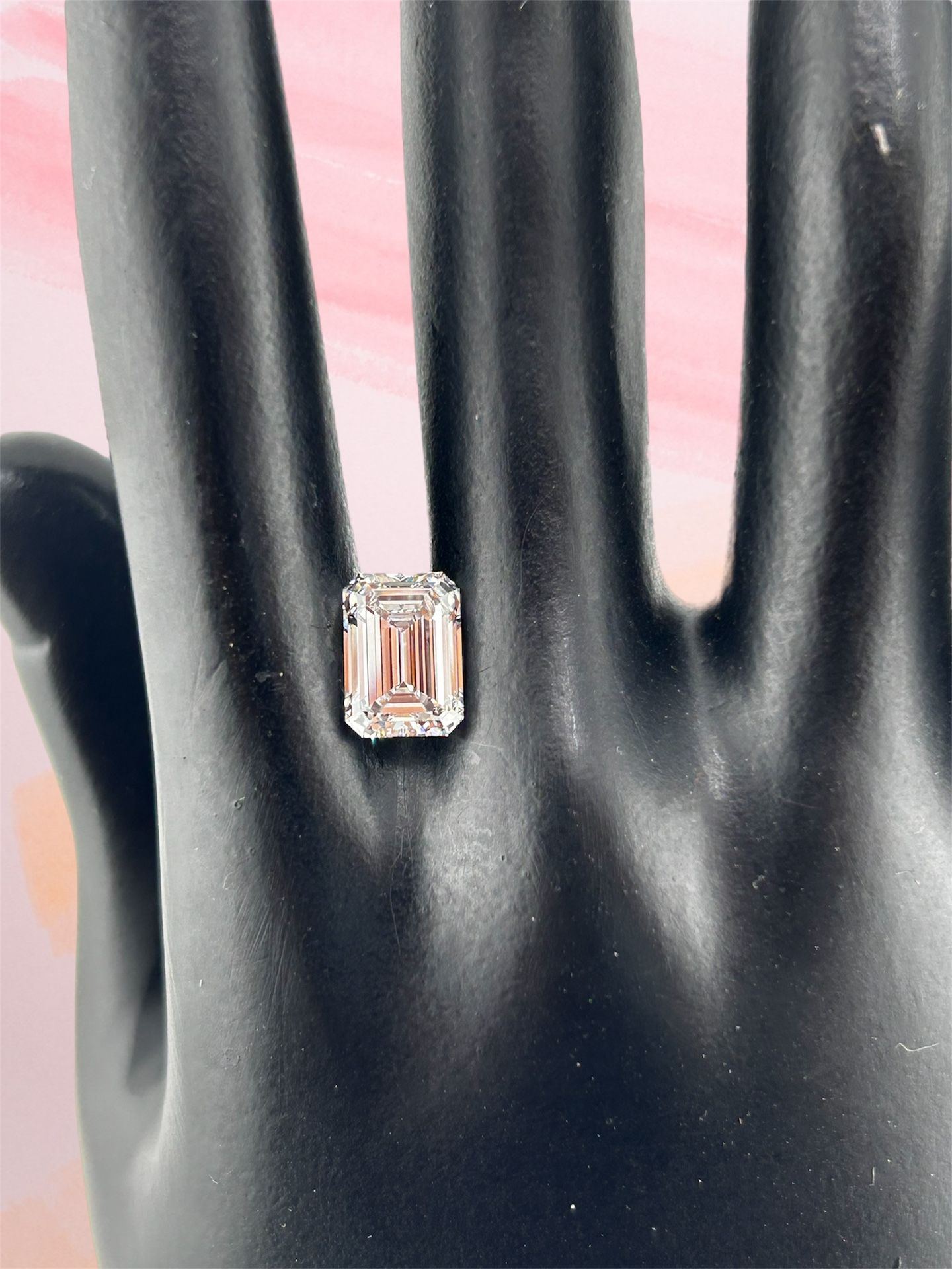2.86 Carat Emerald Shape Certified Diamond