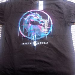 New Mortal Kombat Graphic T-shirt With Tags