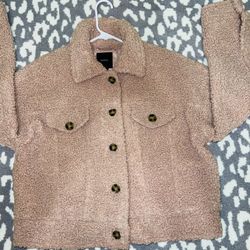 Forever 21 Pink Sherpa jacket