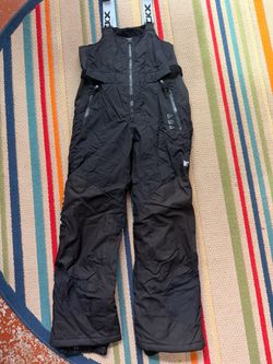 CKX Heavy-Duty Insulated Snowmobile Bibs / Pants – Black – Women’s Size Medium