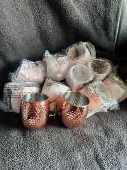 Copper mule mugs