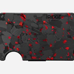 Forged Ember Ridge Carbon Fiber Wallet Brand New
