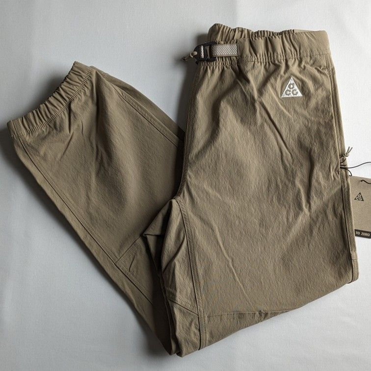 Nike ACG Trail Pants Khaki Men's Size M CV0660-248 New All Conditions Gear