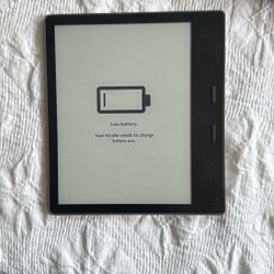 Kindle Oasis – Barely Used + Free Case Included