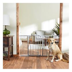 Frisco Steel Extra Wide Auto-Close Dog Gate