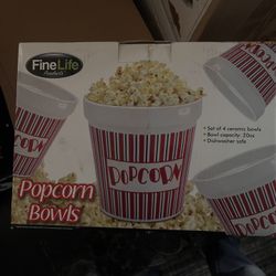 Popcorn Bowls 10.00