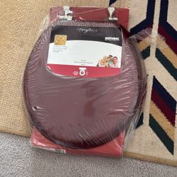 Vintage Mayfair Natural Toilet Seat Expressions standard wood 