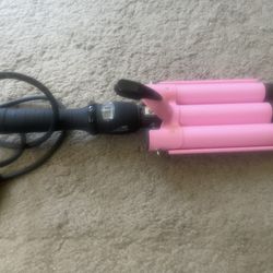 3 barrel curling iron