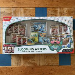 Pokemon TCG 151 Blooming Waters Premium Collec