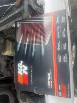 K&N air filter Sierra/Yukon