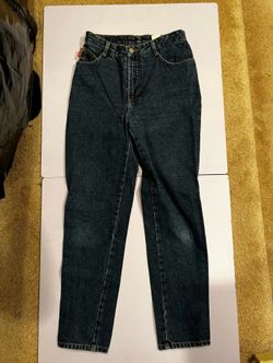 Vintage Bongo Jeans Womens Size 7-R blue denim pants