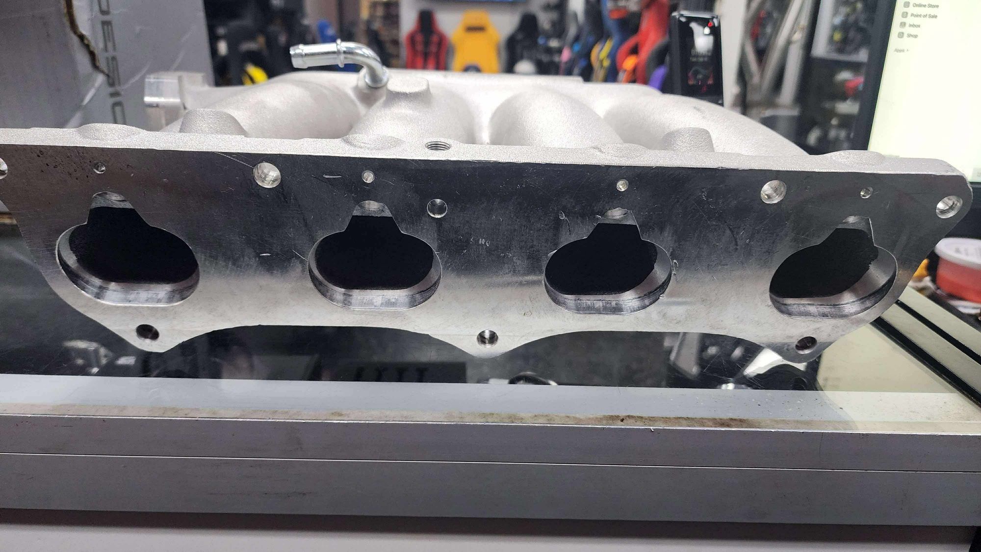 Skunk 2 Manifold/70 Mm Throttle Body And TPS Sensor As Well As The Coolant Bypass