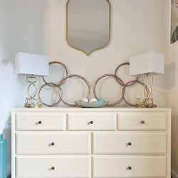Beautiful Refinished 7 Drawer Dresser 
