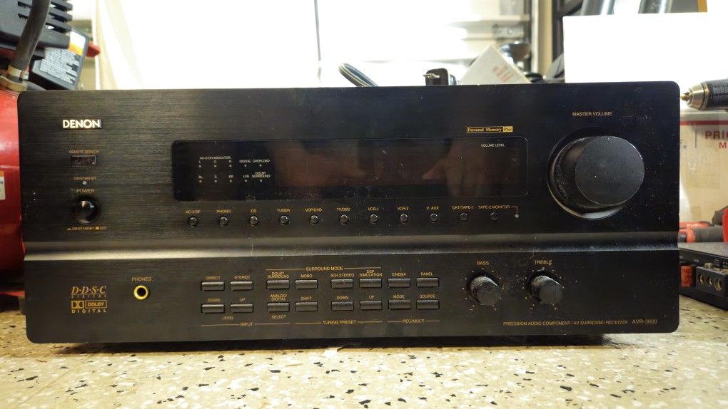 Denon AVR-3600 AV Surround Receiver