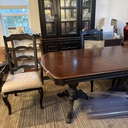 Dining Table And Chairs  Plus Buffet