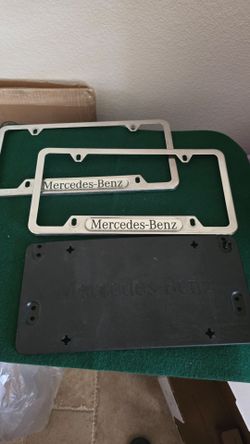 Mercedes-Benz License Plate Frames Set