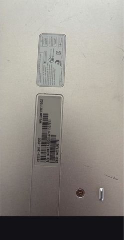 Acer chrome touchscreen, silver