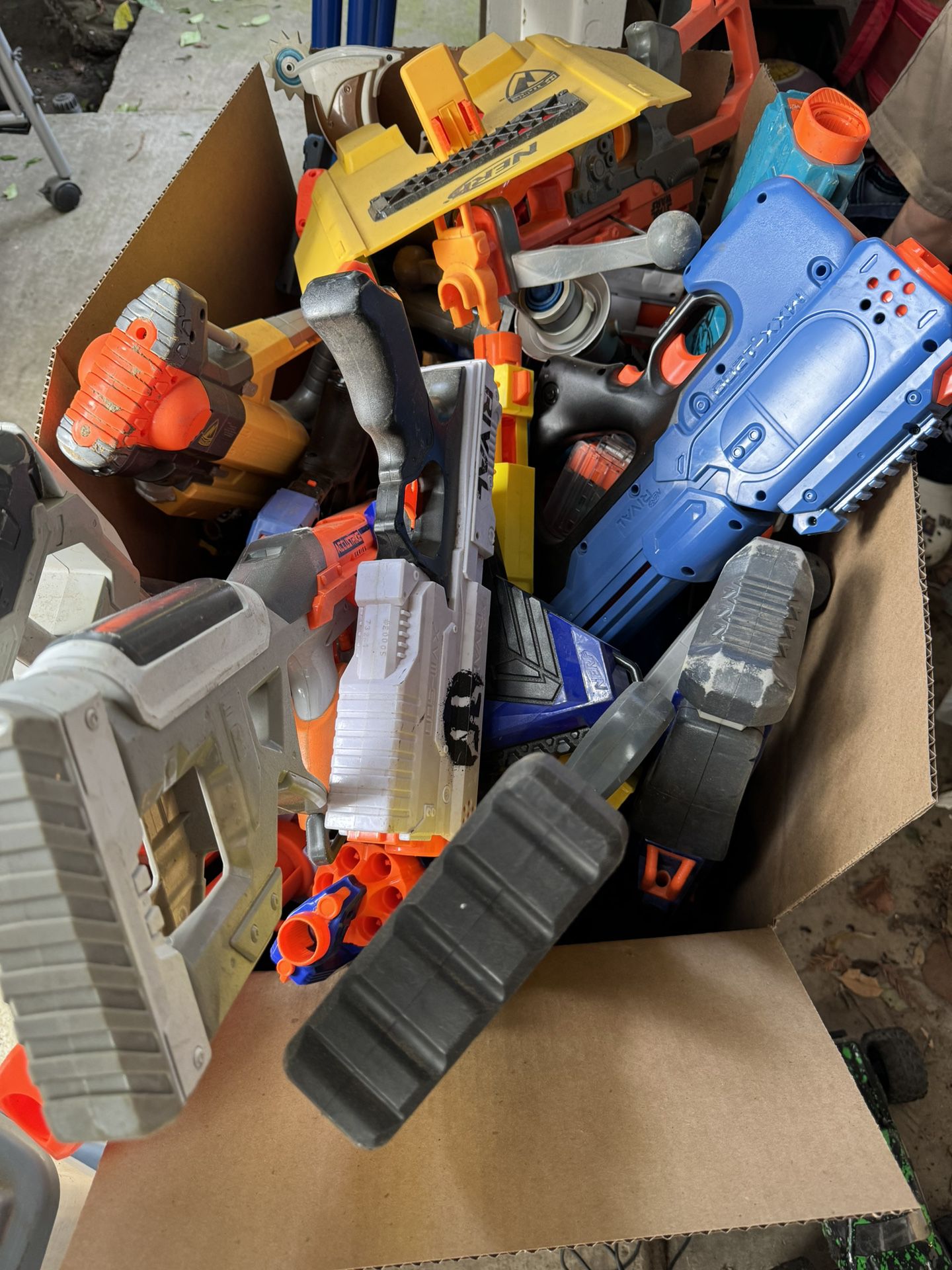 Big Box Of Nerf Guns