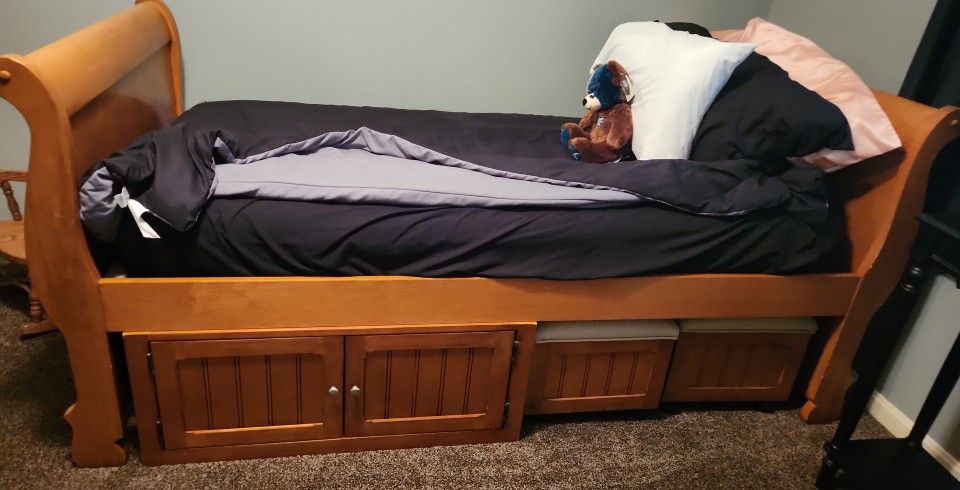 Twin Bed And Dresser