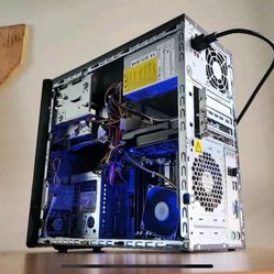 HP Compaq DX2400 (Intel Core 2 Quad, 8GB, 350GB, AMD RX Radeon 560 2GB, WIFI)