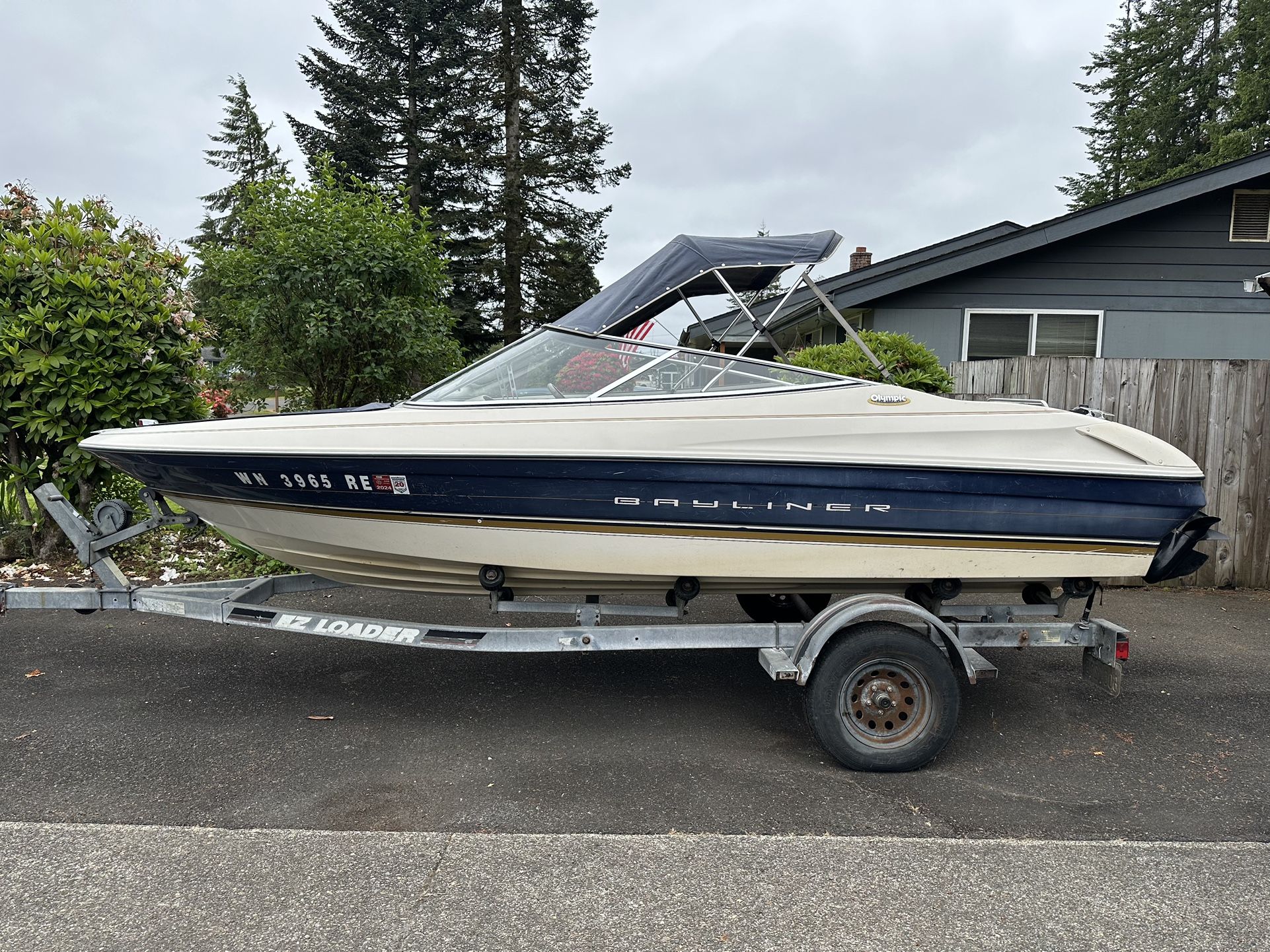 1995 Bayliner Capri 18.5ft for Sale in Brady, WA - OfferUp