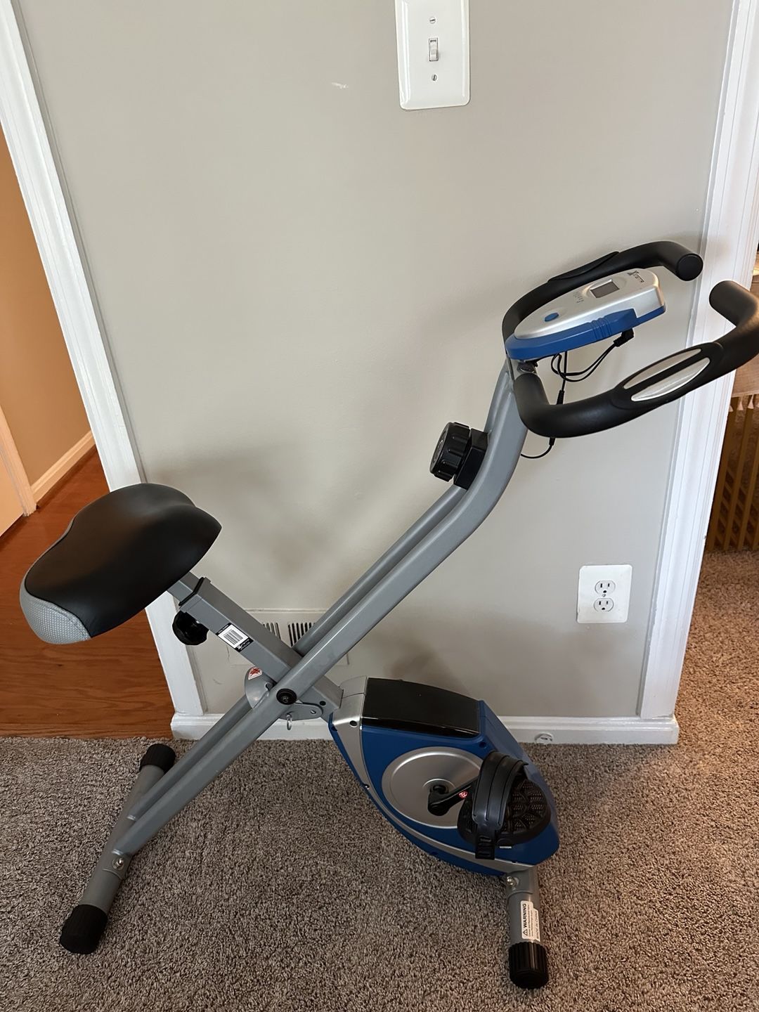 Xterra Fitness Folding Exercise Bike
