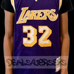 Magic Johnson Lakers NBA Jersey