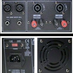 EMB Pro PA8400 Rack Mount Professional DJ Power Amplifier 4200W PA