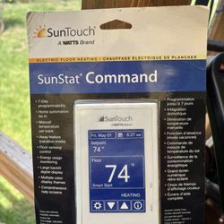 unTouch Floor Warming SunStat Command Programmable Radiant Floor Heating Thermostat
