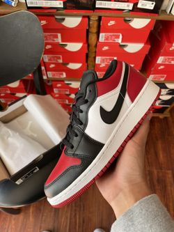 Jordan 1 Low Bred Toe