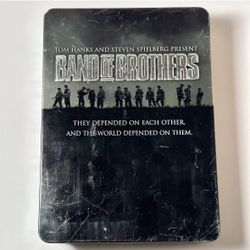  Band Of Brothers (DVD, 2002, 6 Disk Set) Complete Series w/ Collector’s Tin Box
