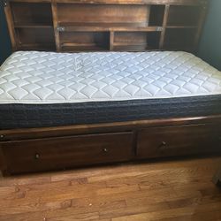 Used Twin Bed and Mattress $125 OBO