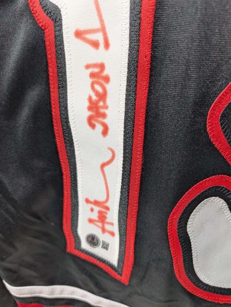 Ari Lehman Signed Jason Voorhees Friday the 13th Hockey Jersey Beckett Autograph 13