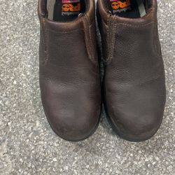 Steel Toe Shoes  Used 3 Times Only 8.5 Timberlands 