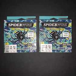 2x Brand New 80lbs Braided Spiderwire