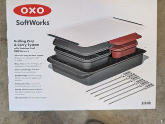 Outdoors Grilling Prep and Carry System