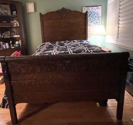 Sleigh Bed Antique (Full Bed) 350 OBO